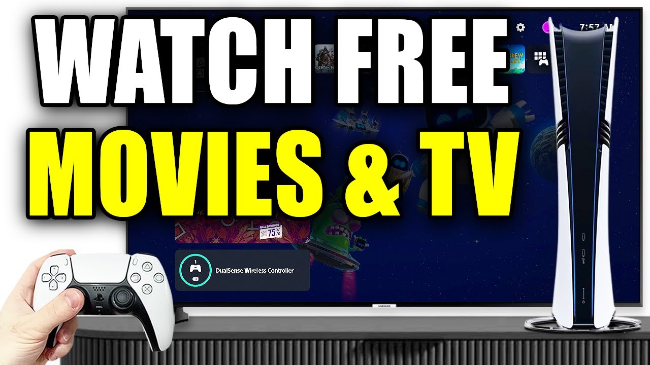 How To Watch Free Movies & TV On PS5 - Easy Guide