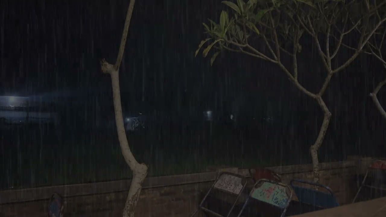Heavy Rain Sounds for Deep Relaxation  Rain ASMR Ambience 😌🌧️