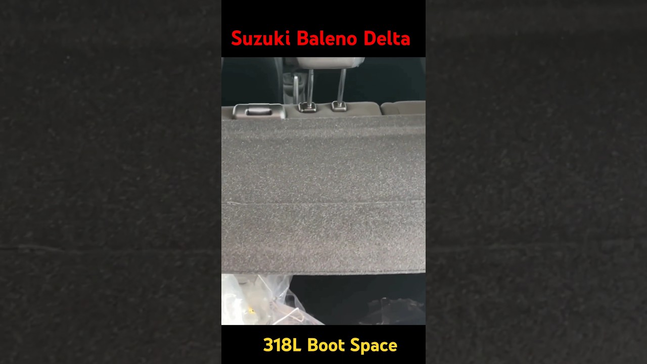 Maruti Suzuki Baleno Boot Space| recent update in Suzuki Swift Alto K10 #baleno #newswift #altok10