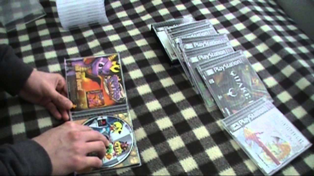 PS1 CD case Replacement