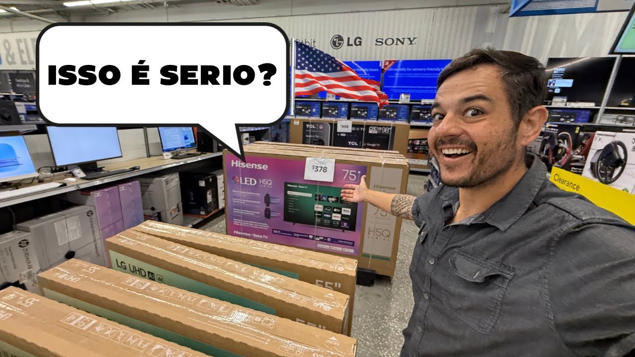 VAI SER INSANO A BLACK FRIDAY EM 2025 NOS EUA - COMEÇOU 