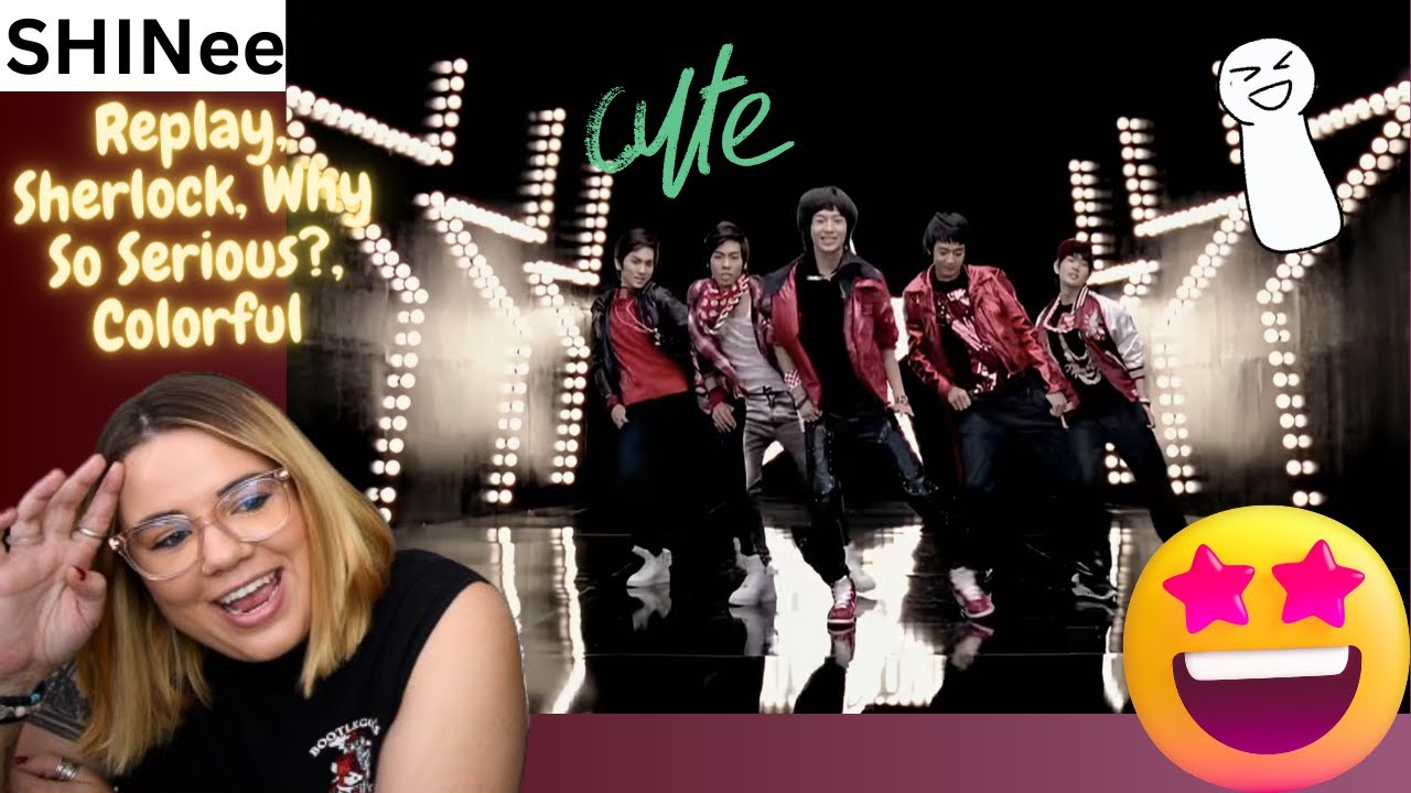 SHINee 'Replay' 'Sherlock (Clue + Note)' 'Why So Serious?' & 'Colorful' Reaction!