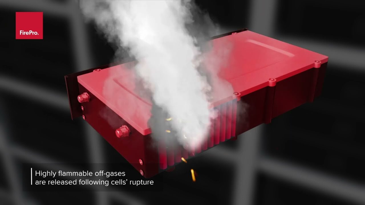 FirePro Fire Protection for Lithium-Ion Batteries