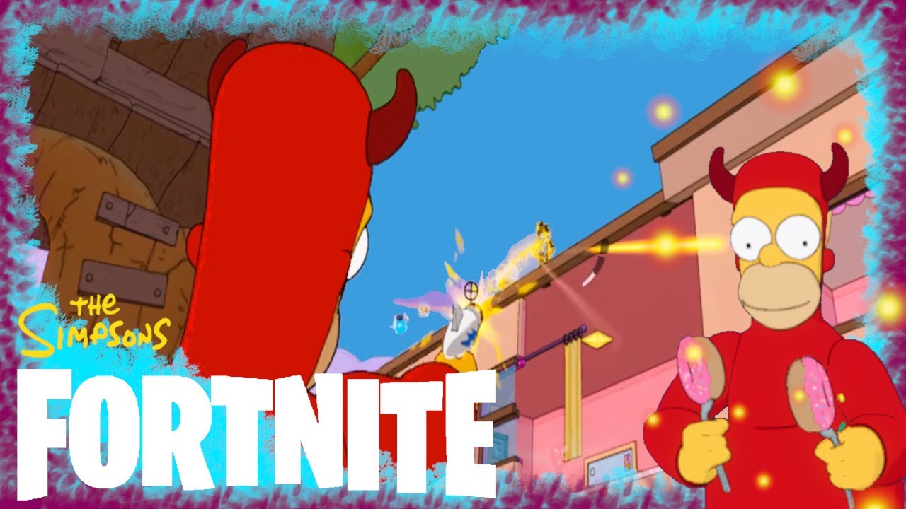 Soy HOMERO el MALO! | FORTNITE | GAMEPLAY PC