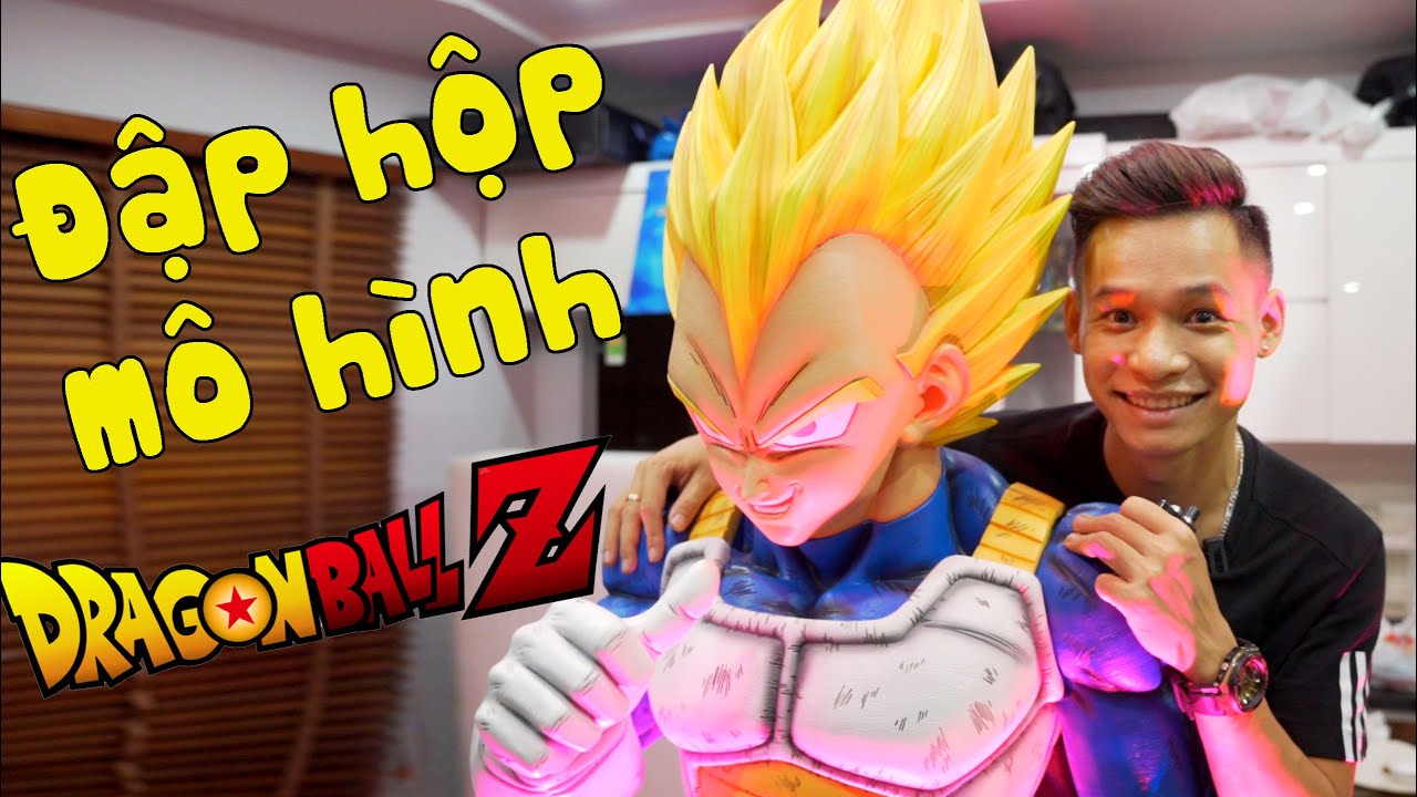 Mixigaming и команда Refund распаковали гигантский, суперкрутой набор моделей Dragon Ball Z.