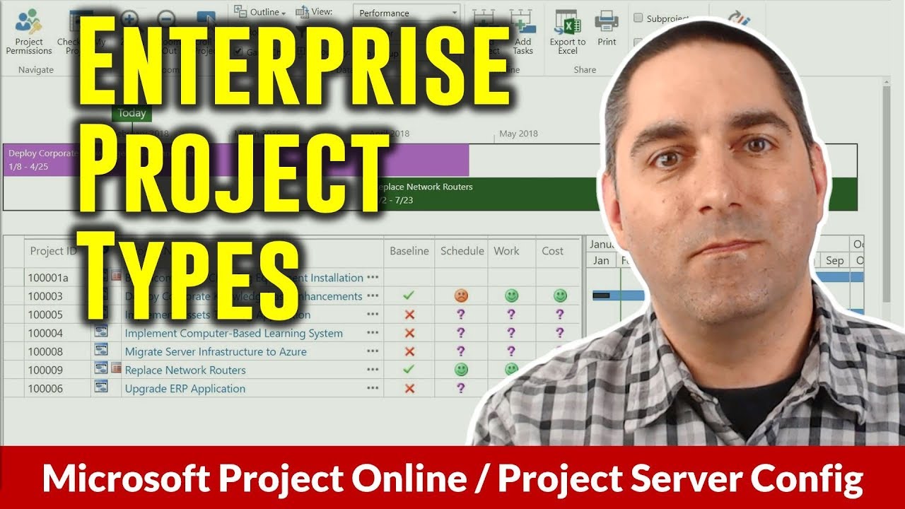 How To Configure the Default Enterprise Project Type - Project Online / Project Server Config