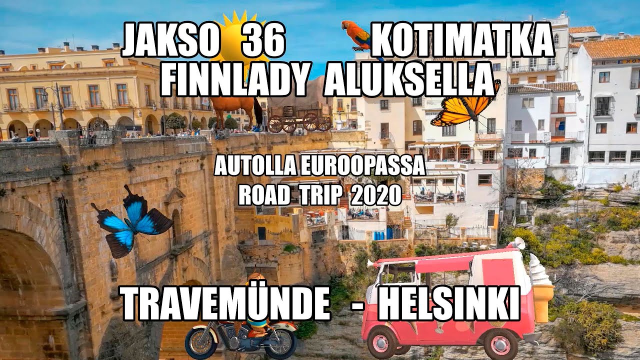 Kotimatka Trawemundesta  Finnlady aluksella 2020 keväällä