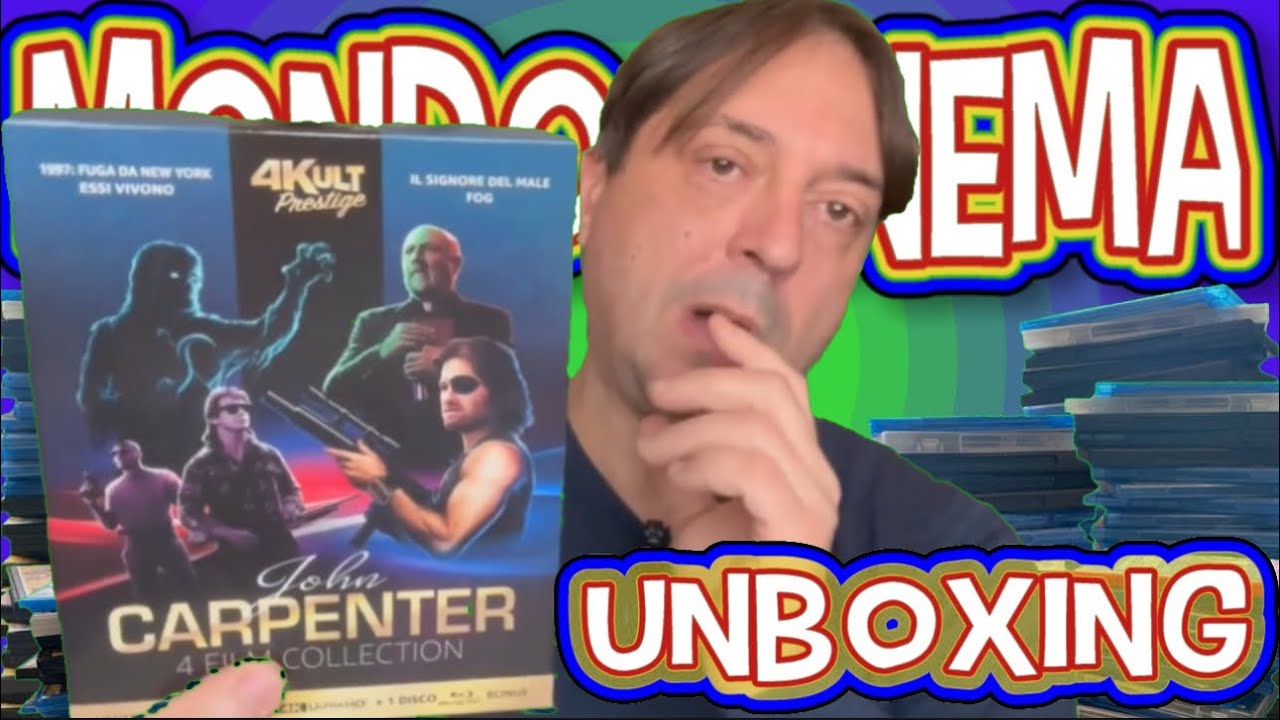 John Carpenter Collection 4K (Collezione Blu Ray,4K)