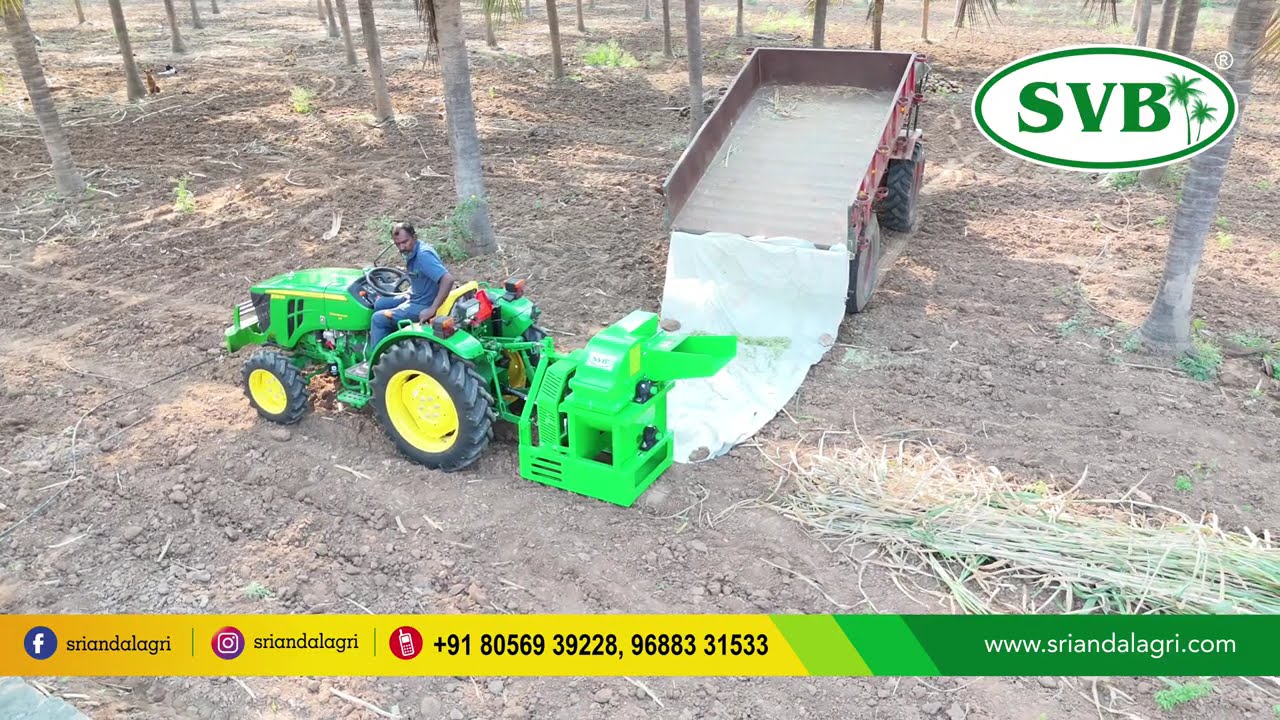 MINI TRACTOR PTO OPERATED SHREDDER CUM PULVERIZER MACHINE - 15 HP & Above Tractors - 28*12 LIFT TYPE