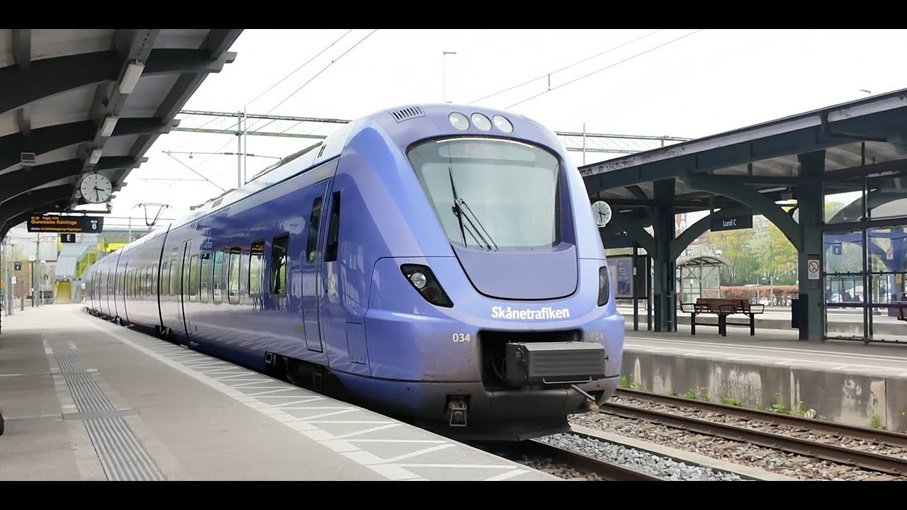 Tåg i Lund.