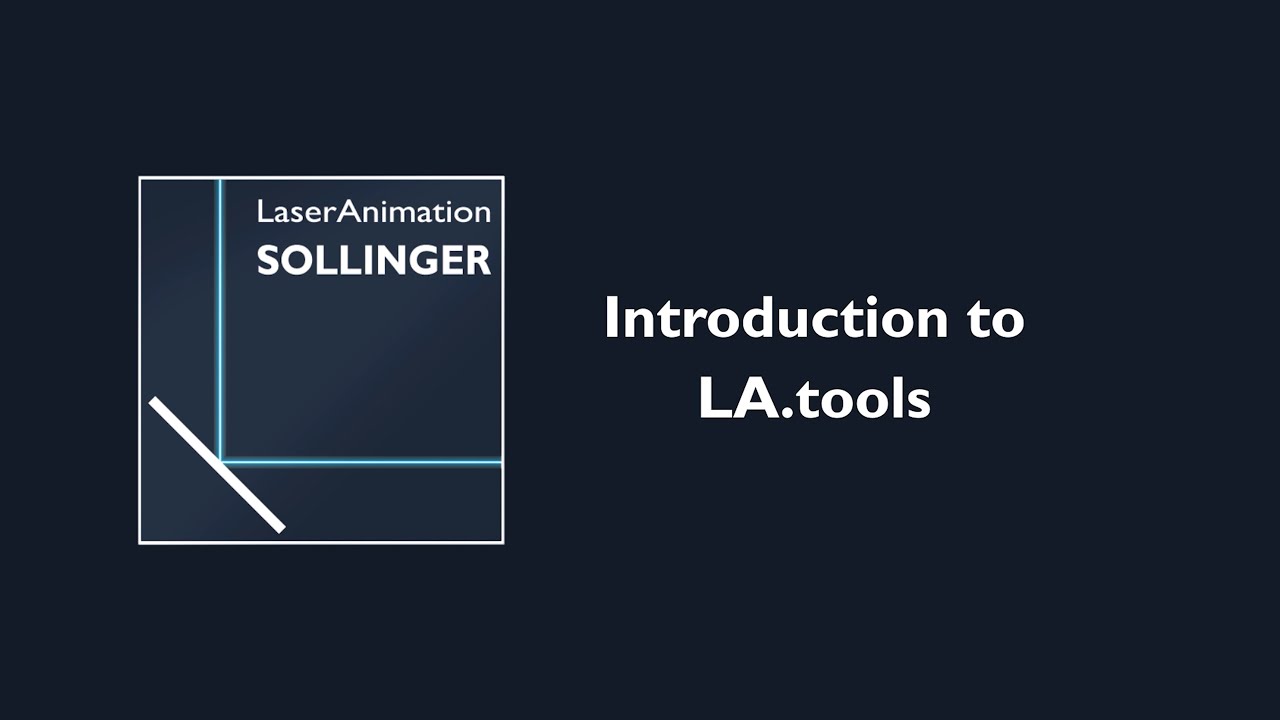 LA.tools Laser Software Suite by LaserAnimation Sollinger