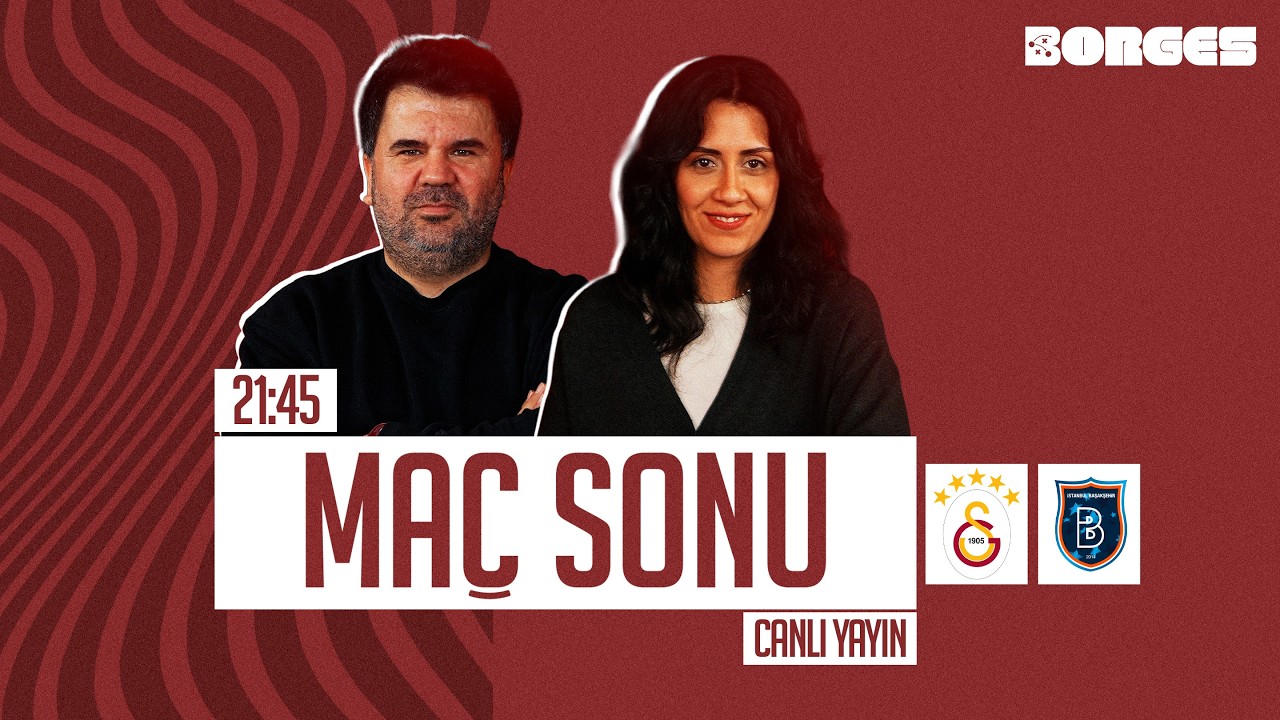 GALATASARAY - BAŞAKŞEHİR MAÇ SONU CANLI YAYIN I ORHAN ULUCA, EKİNSU ULUCA