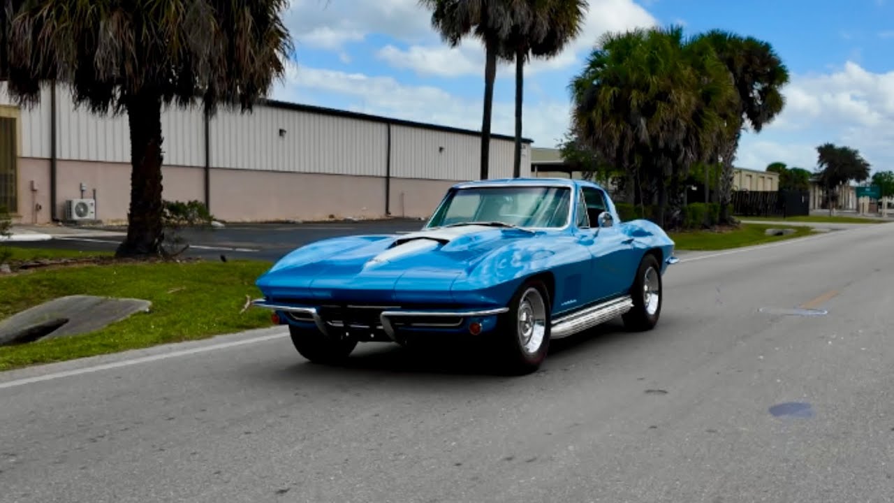 1967 Corvette 427/435hp 4-Speed | Marina Blue C2 Coupe For Sale