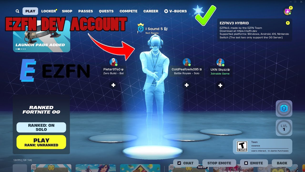 How To Get EZFN Dev Account In Fortnite Chapter 6!