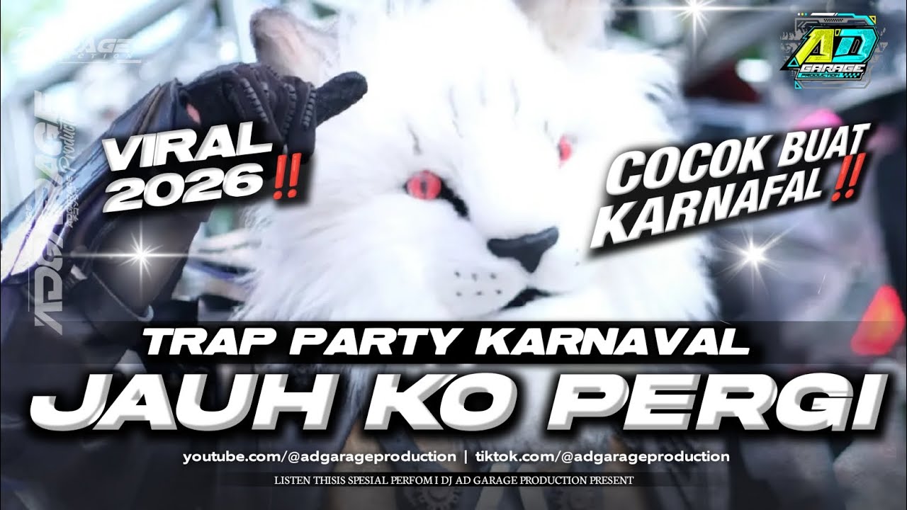 DJ JAUH KO PERGI TERBARU ‼️ STYLE TRAP PARTY BASS HOREG🔥AD GARAGE PRODUCTION 