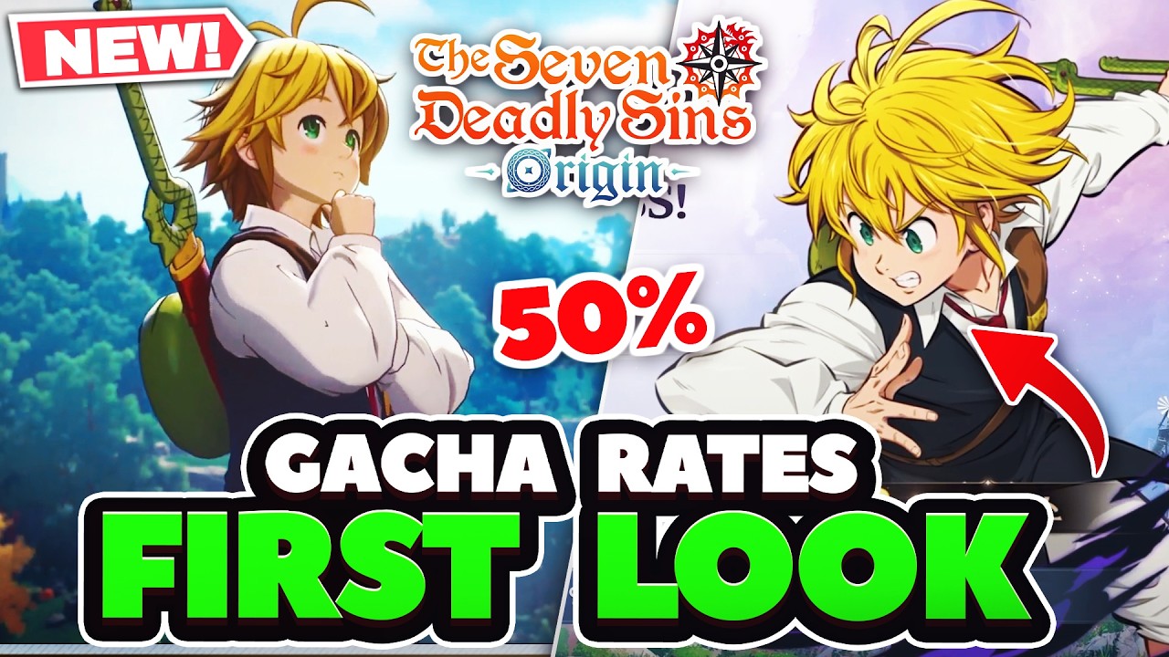 *FIRST LOOK* at GACHA PITY & MELIODAS Pick Up! | 7DS: Origin