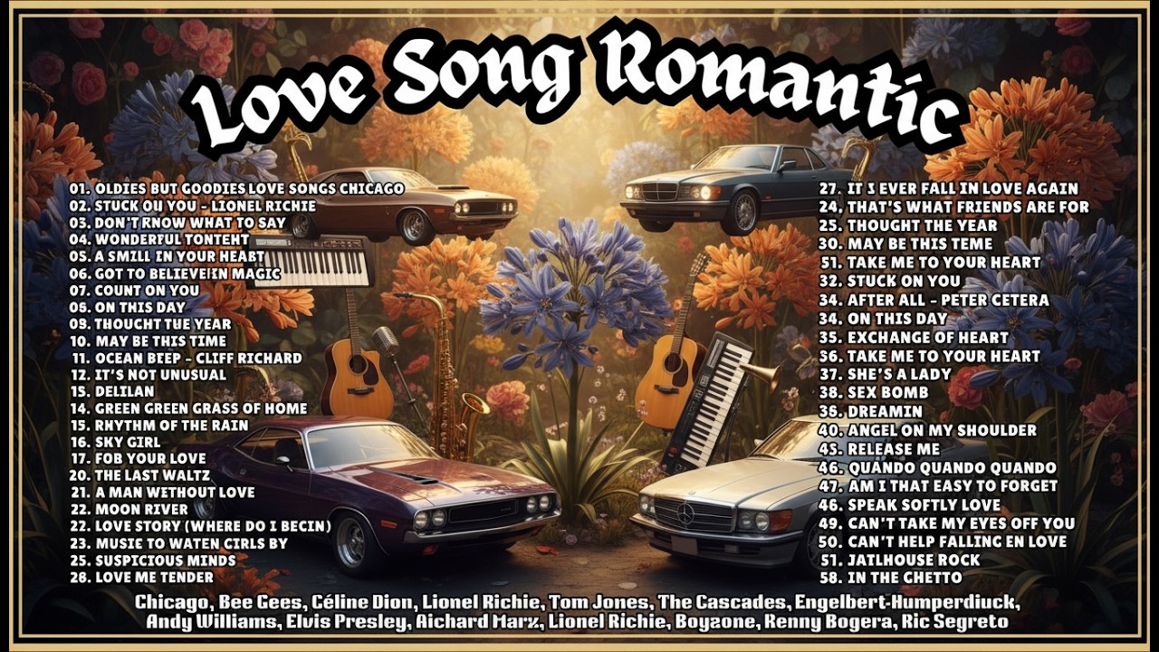 Forever Nostalgia –Oldies But Goodies Love Songs Chicago, Céline Dion, Richard Marx, Bee Gees, Tom J