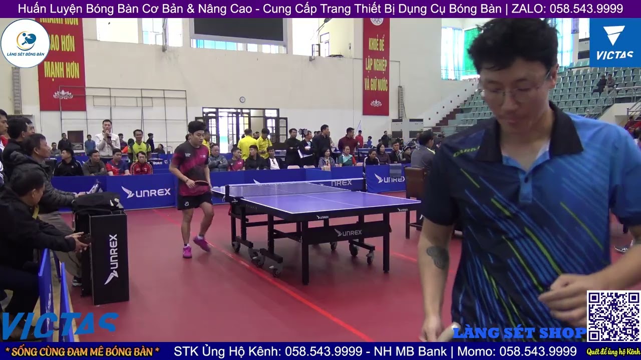 Lê Đình Đức vs Vũ Hàn Quốc - Vòng Bảng Đồng Đội Hạng A | Giải Bóng Bàn Thiên Trường Open 2025
