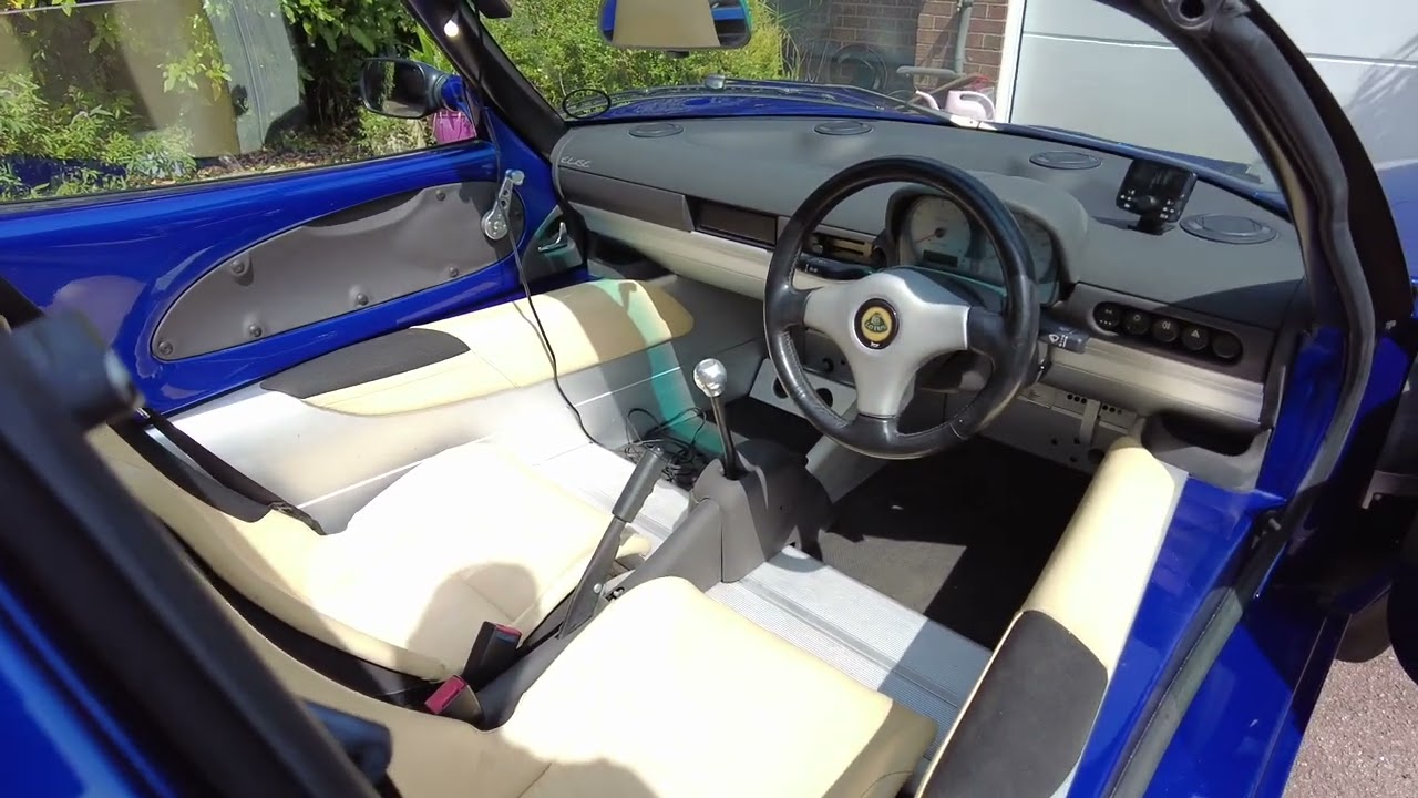 1998 Lotus Elise Interior Review