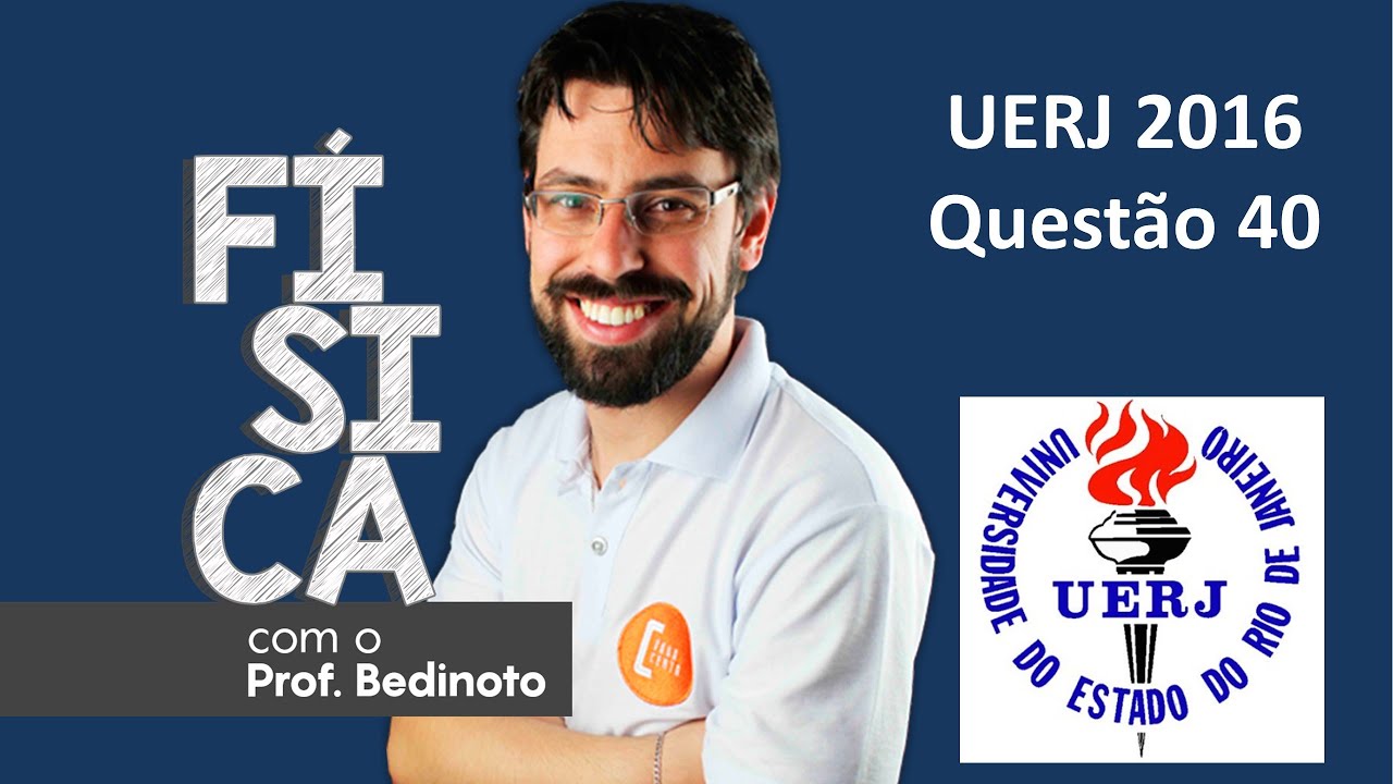UERJ 2016 - Questão 40 - Aceleradores de partículas são ambientes onde partículas eletricamente