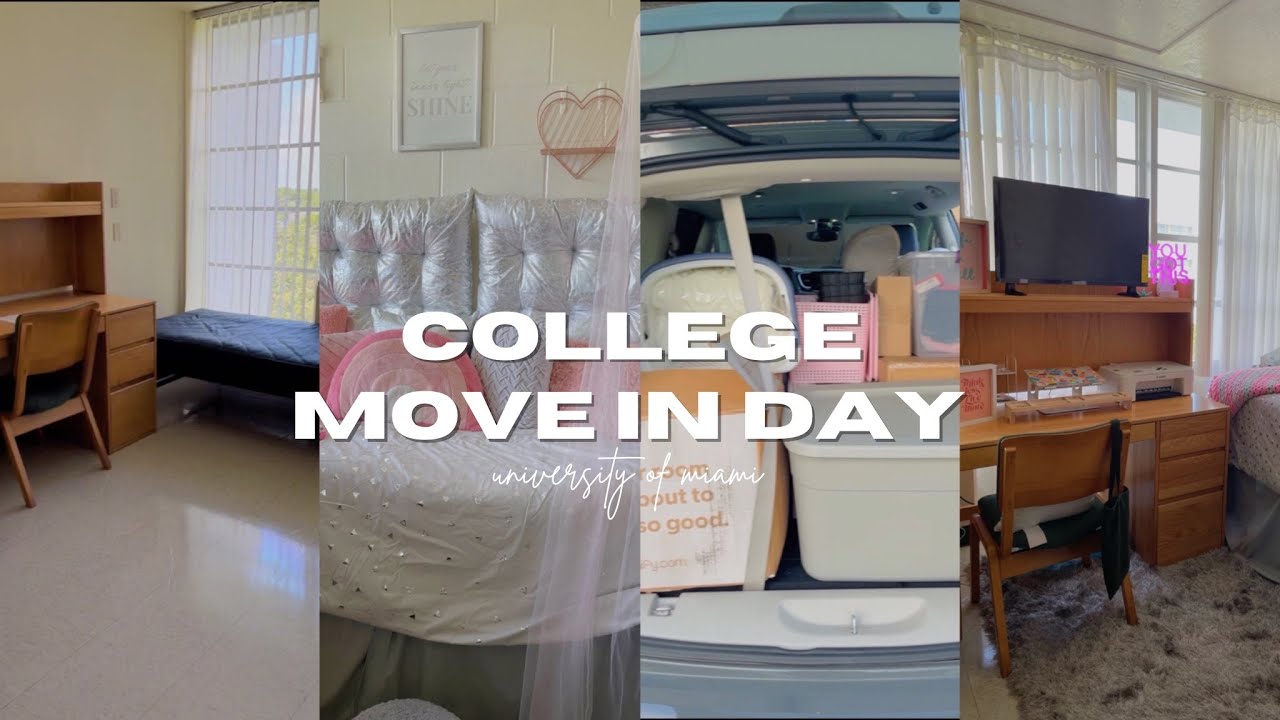 COLLEGE MOVE IN DAY 2022 | UNIVERSITY OF MIAMI (freshman year)