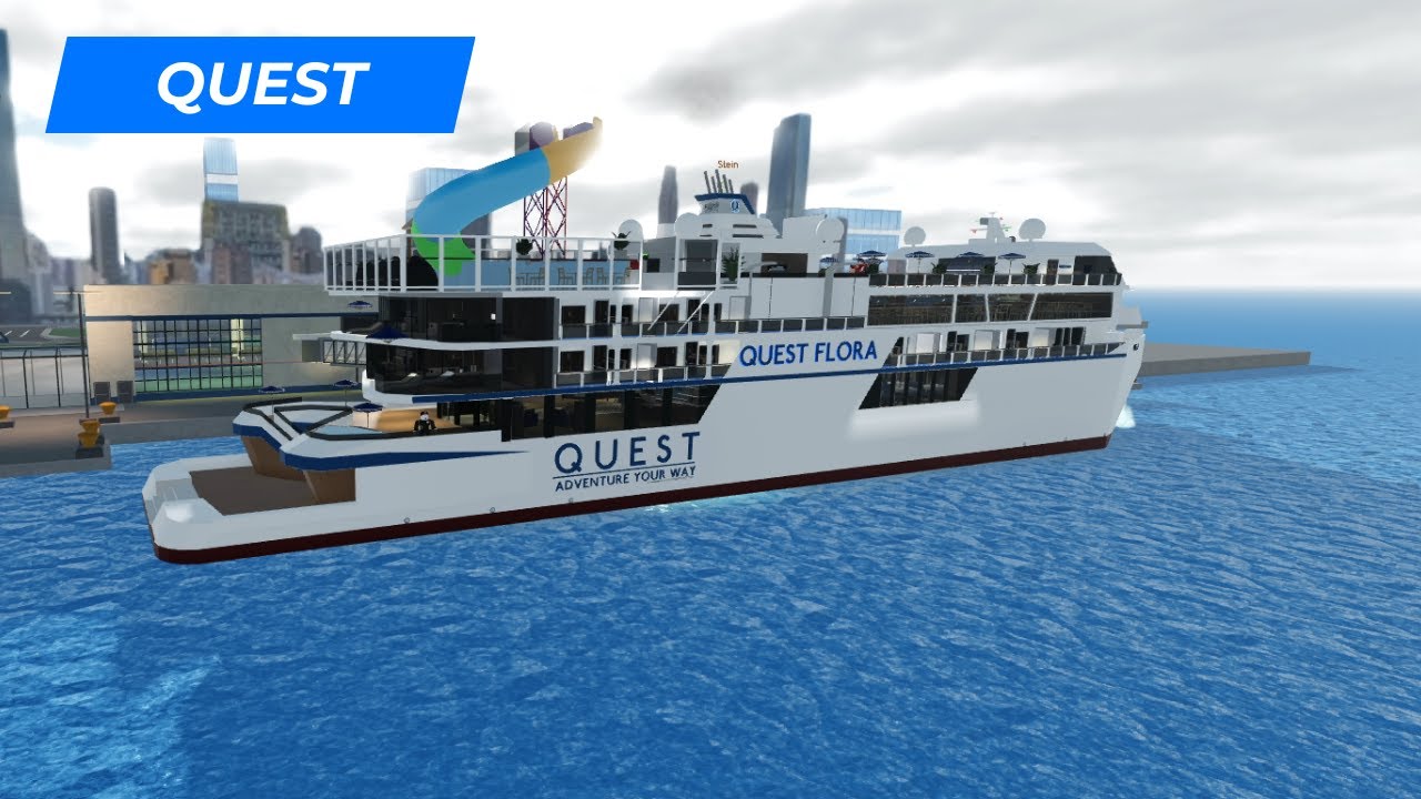 🛳️ (ROBLOX Cruise Ship) QUEST Cruises | Galveston - Rocky Cove - Galveston