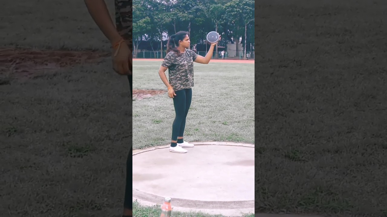 girl discus throw #shorts
