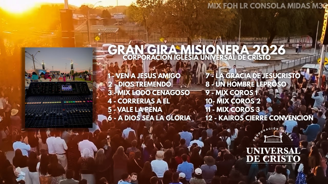 ALABANZAS GIRA MISIONERA 2026 CIUDC