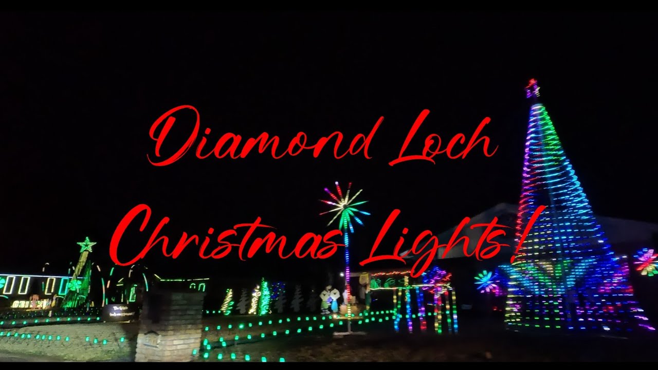 Diamond Loch Christmas Lights 2025  Fort Worth Magical Holiday Drive‑Thru #christmas #texas #drive