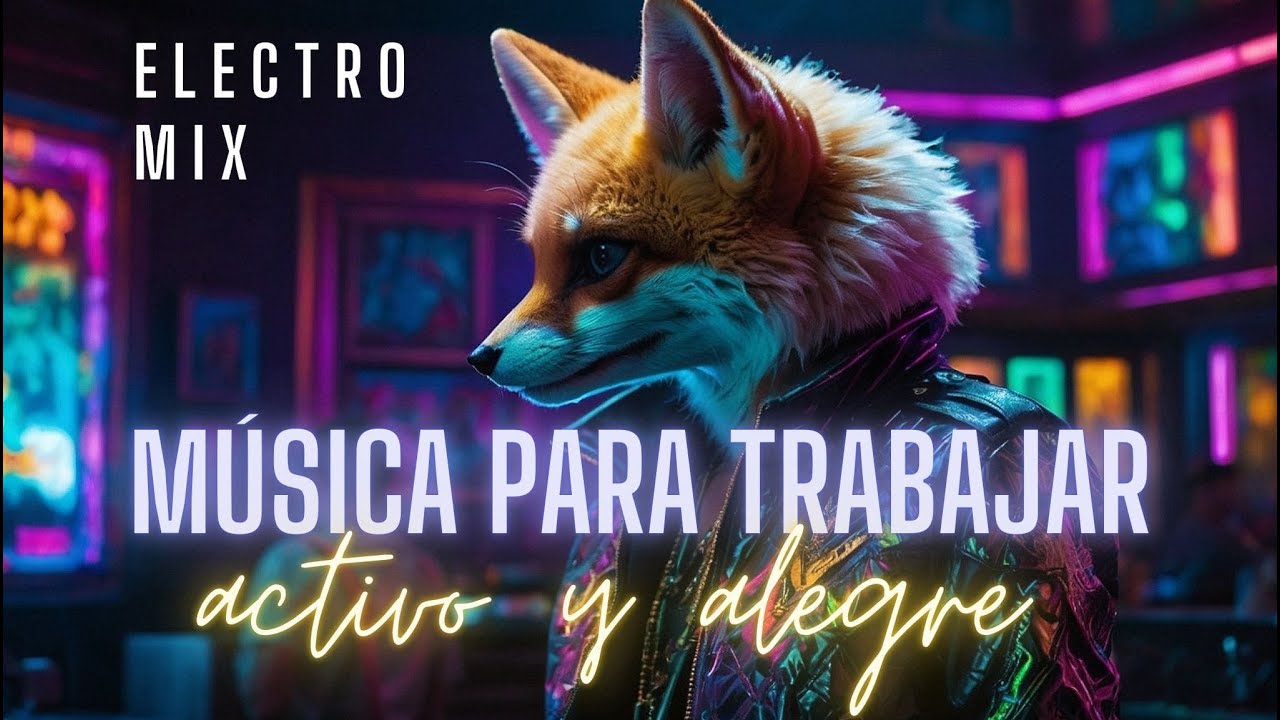 Musica Electro para Trabajar Activo y Alegre - Mix Alegre para Levantar el Animo