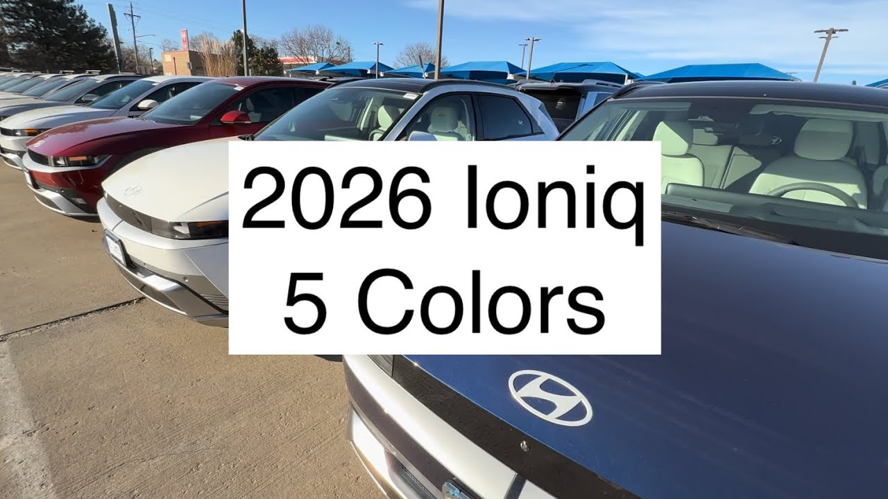 2026 Hyundai Ioniq 5 Colors