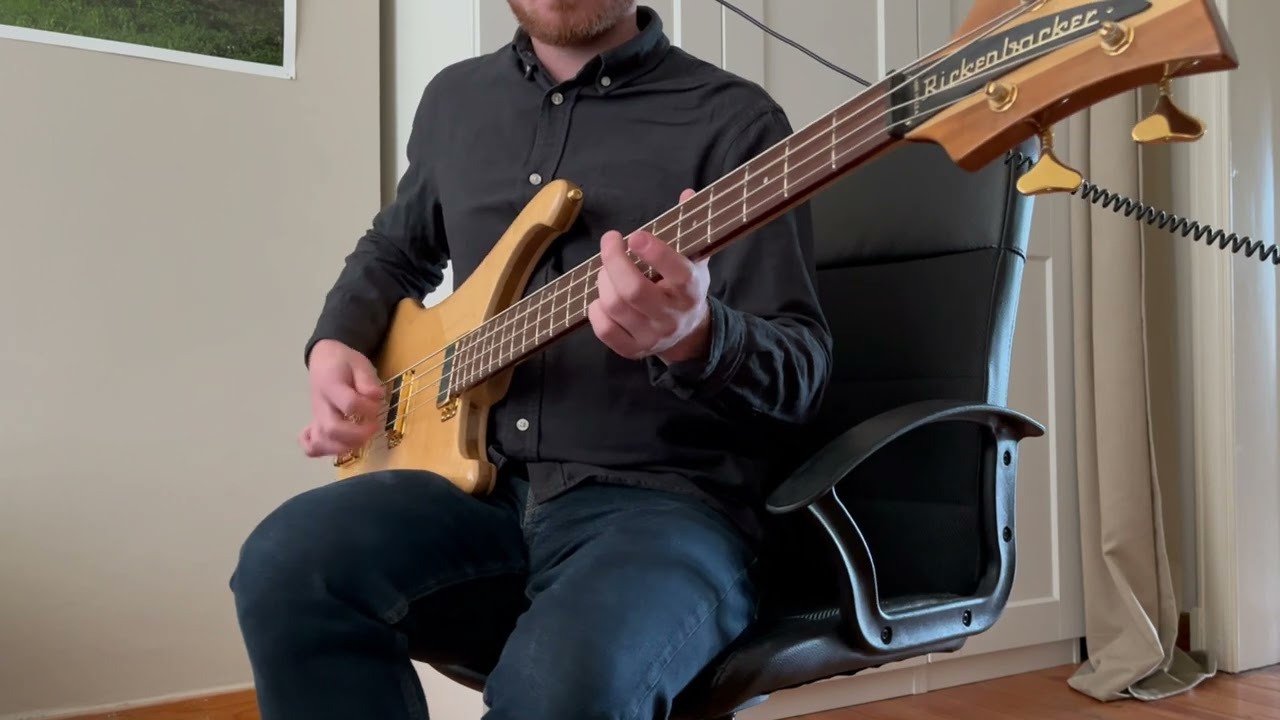 Yes - Siberian Khatru - Bass Cover ( Rickenbacker 4004 )