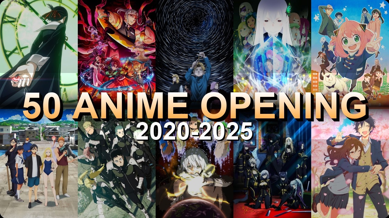 ANIME OPENING QUIZ🔥 - [2020-2025] 50 Openings