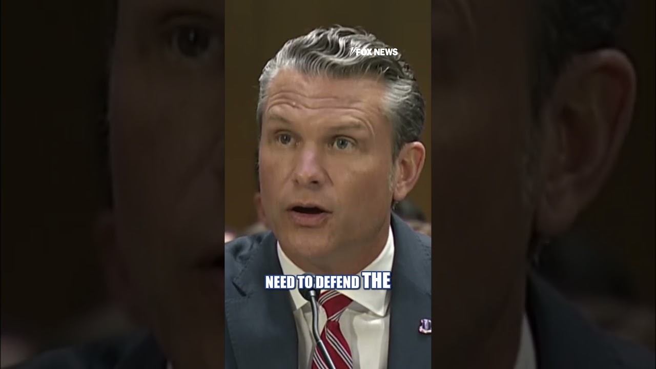 SEE IT: Protesters interrupt Hegseth 3 TIMES #protest #shorts #politics #hearing