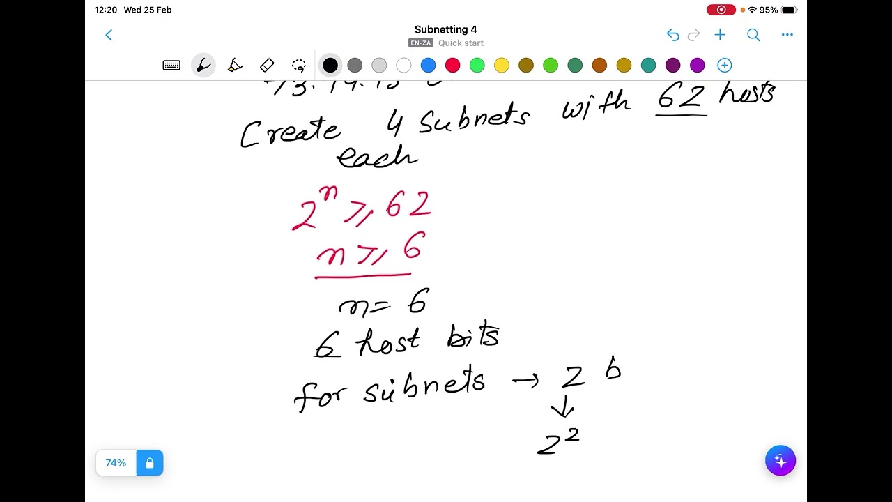 Subnetting Example 4