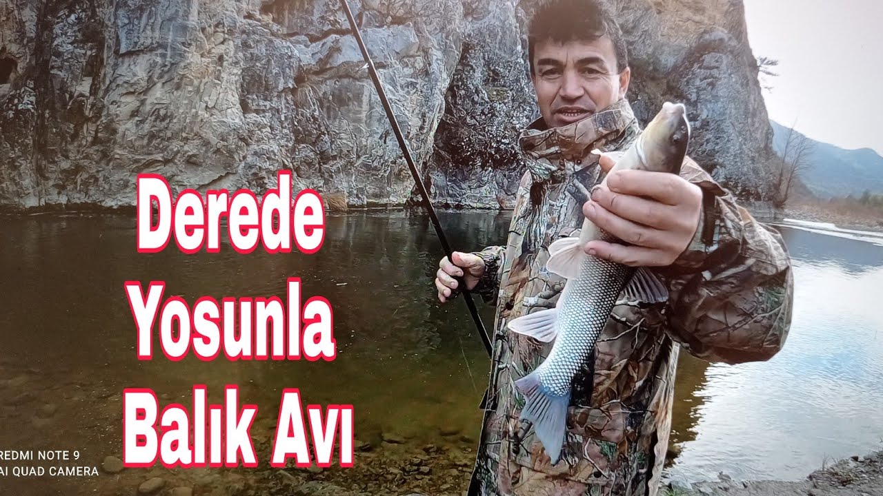 DEREDE BALIK AVI YOSUNLA BALIK AVLAMA