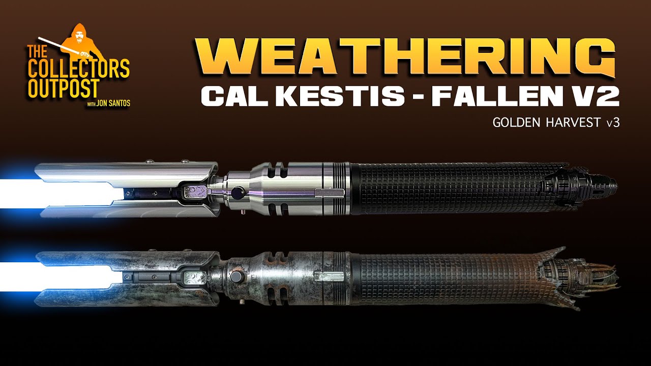 Weathering Cal Kestis Lightsaber - Fallen V2