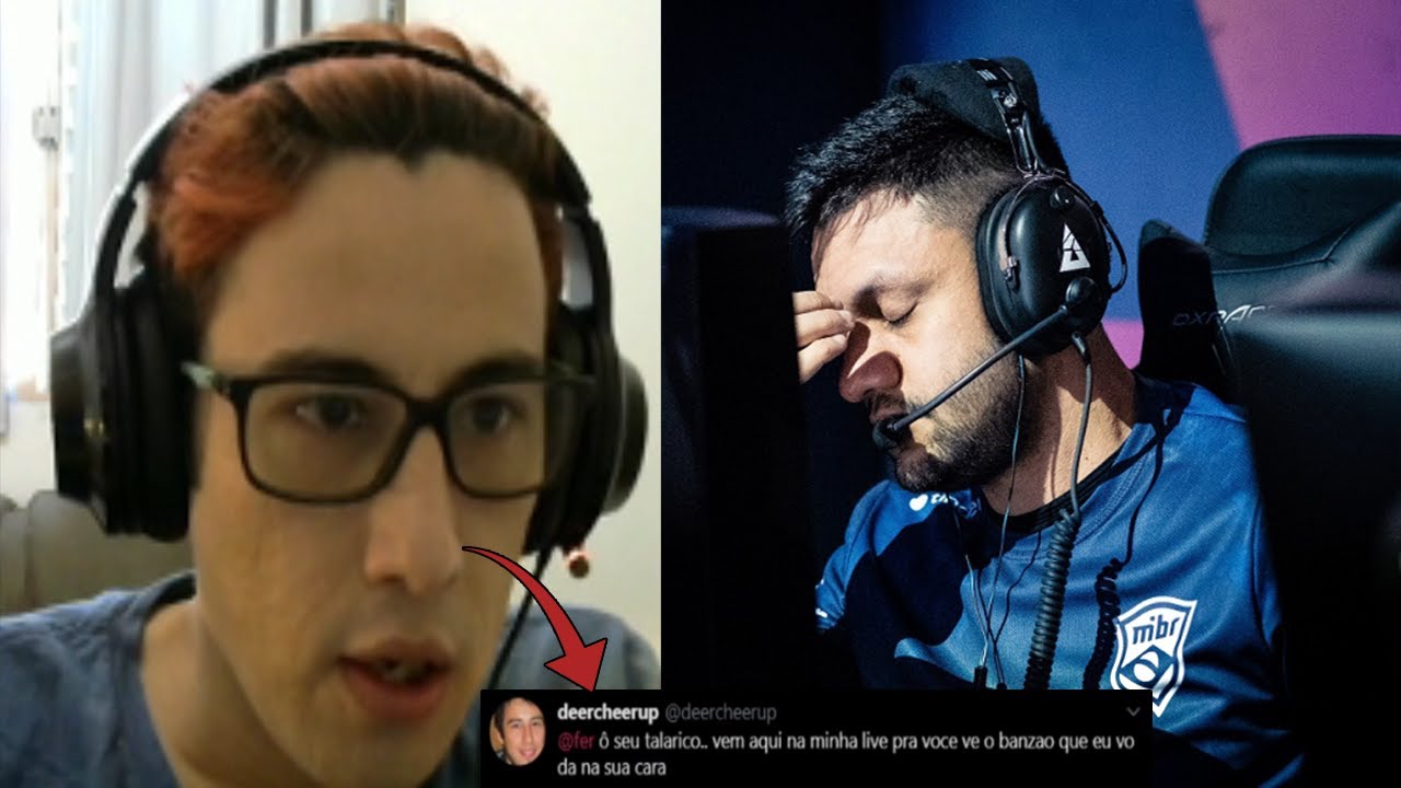 FER FOI BANIDO NA LIVE DO VI4DINH0 - MELHORES PIORES MOMENTOS DA LIVE DO DEERCHEERUP #23