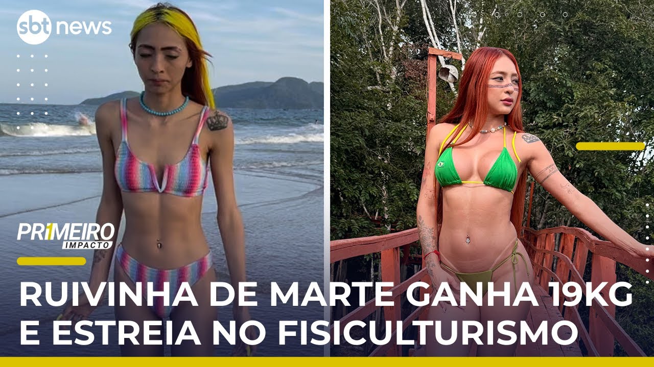 Ruivinha de Marte estreia no fisiculturismo e surpreende com transformação | #PrimeiroImpacto