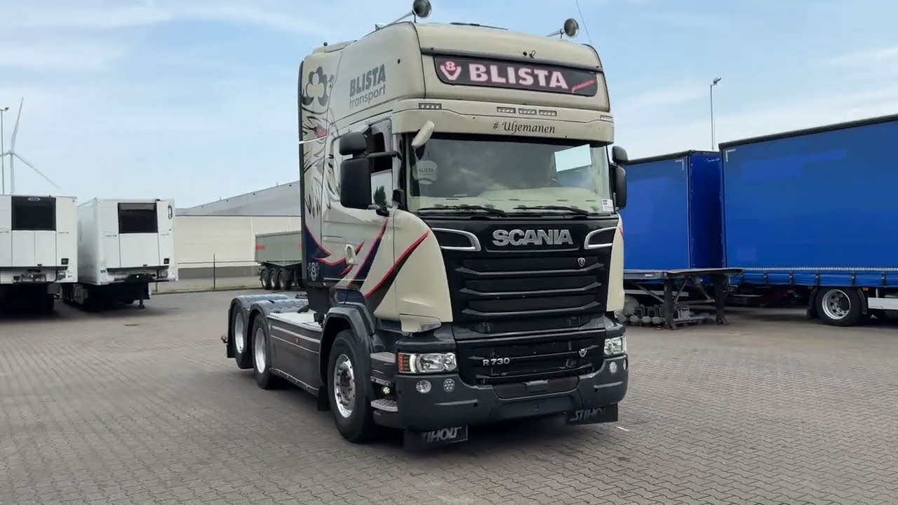 Scania R730 V8 Engine Problem Leaking Cool Water 2015 our ref 31283
