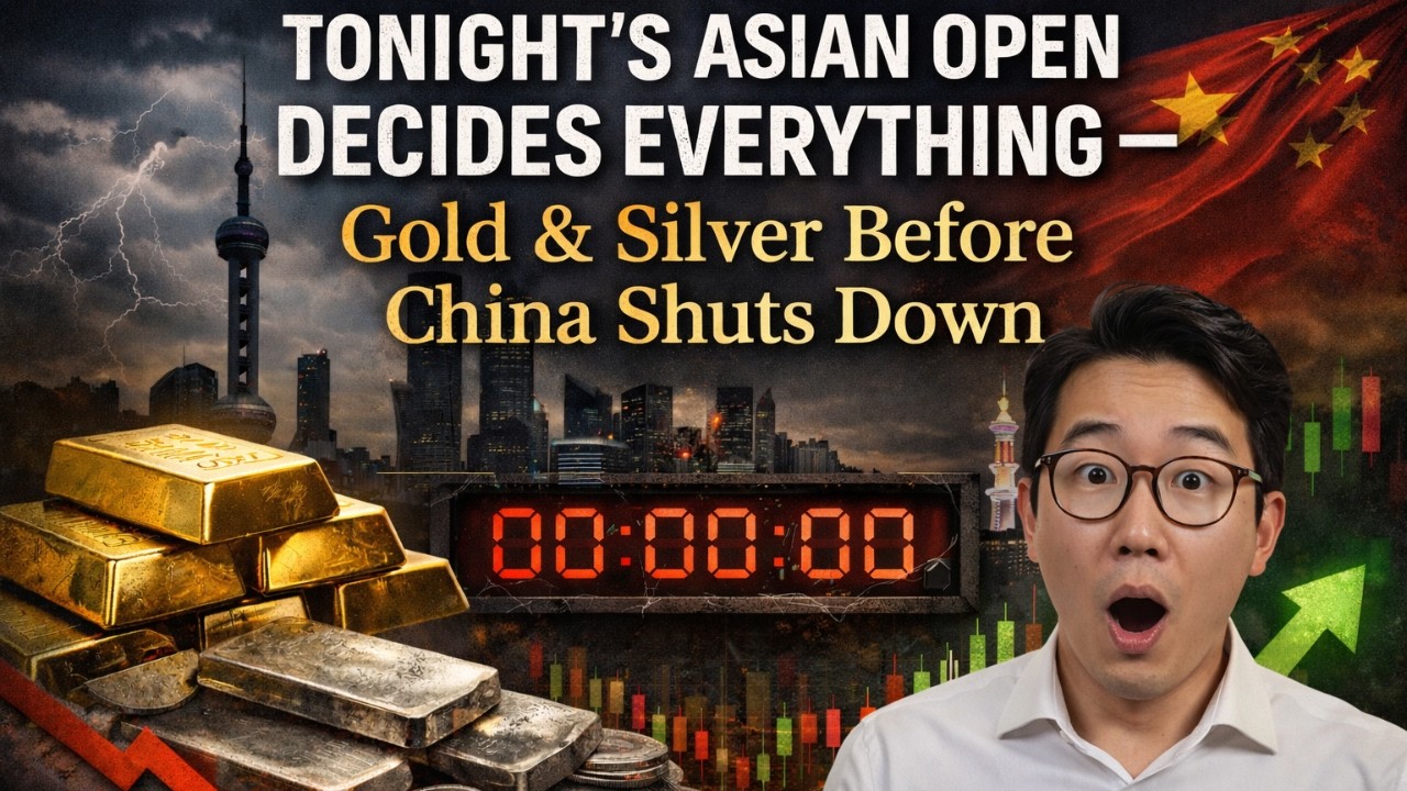 TONIGHT'S ASIAN OPEN DECIDES EVERYTHING — Gold & Silver Before China Shuts Down