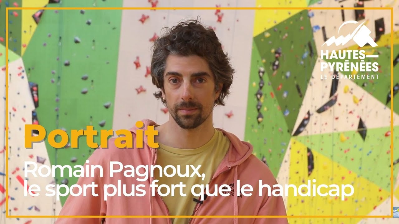 Romain Pagnoux, le sport plus fort que le handicap - Département des Hautes-Pyrénées