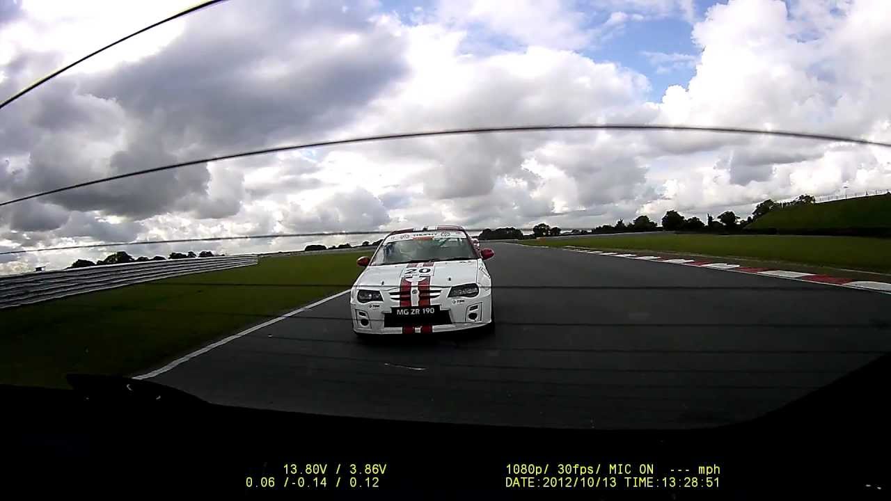 Rear Camera Footage from Ali Rushforth racing at Snetterton
