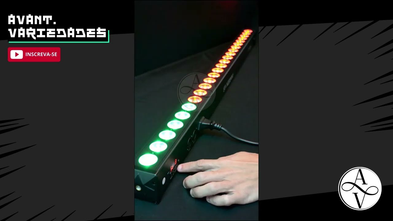 Ribalta 24 Leds 4n1 Rgbw Ip20 / St-xqd24 (Showtech)