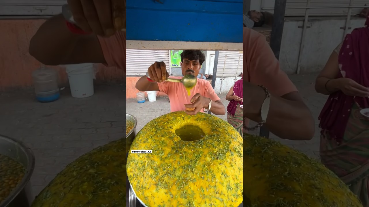 Volcano Panipuri 🌋 of Surat #indianstreetfood #creatingforindia #shorts