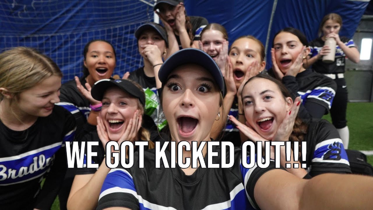 WE GOT KICKED OUT OF THE TOURNAMENT | jk just a softball vlog