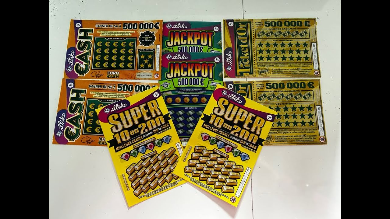 ON GRATTE 40€ DE JEUX A 5€