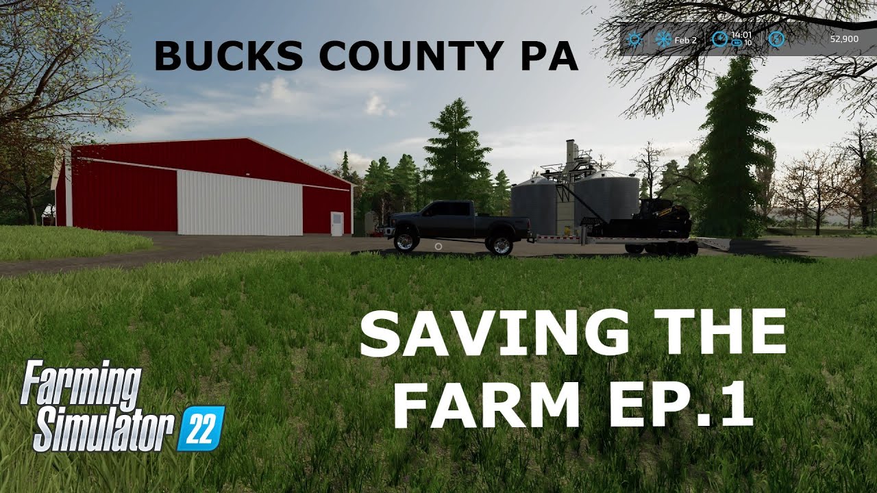 Farm Rescue Series Ep.1 | Bucks County PA. FS22