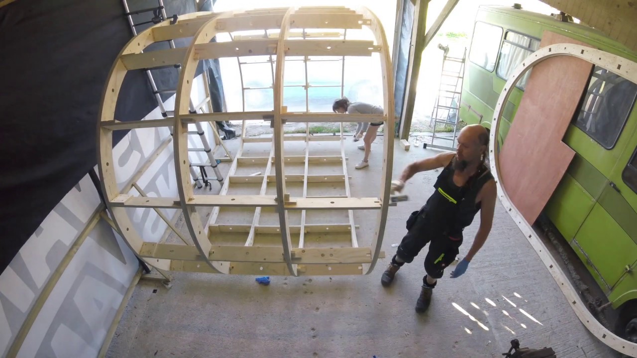 CNC Glamping Pod  Frame Build