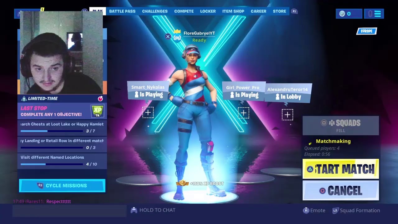 Fortnite romania live Nr58 joc  cu abonatii! CUSTOM  road (600)